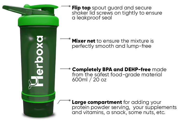 Herboxa® SHAKER BOTTLE